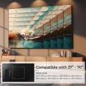 MACLEAN UCHWYT DO TV ELEKTRYCZNY NAD KOMINEK 37"-70" 35KG Z PILOTEM MC-891