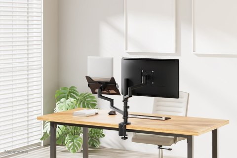 Neomounts DS20-425BL2 uchwyt / stojak do monitorów 68,6 cm (27") Biurko Czarny