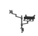 Neomounts DS20-425BL2 uchwyt / stojak do monitorów 68,6 cm (27") Biurko Czarny