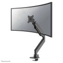 Uchwyt biurkowy do monitora Neomounts NM-D775BLACKPLUS 10-49" - sprężyna gazowa - Topfix - ogranicznik 180°