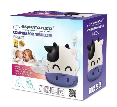 Inhalator kompresorowy Esperanza BREEZE ECN001 (kolor biały)