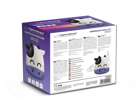 Inhalator kompresorowy Esperanza BREEZE ECN001 (kolor biały)