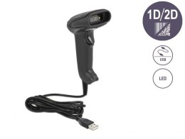 Skaner kodów kreskowych Delock USB 1D i 2D