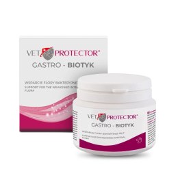 JM SANTE VET PROTECTOR GASTRO BIOTYK biegunka wzdęcia zaparcia alergie pokarmowe 60g