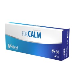 VetFood For Calm kapsułki uspokajające na stres i lęki u kota i psa 60 kapsułek