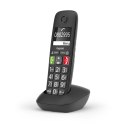 Gigaset E290HX Telefon analogowy/DECT Nazwa i identyfikacja dzwoniącego Czarny