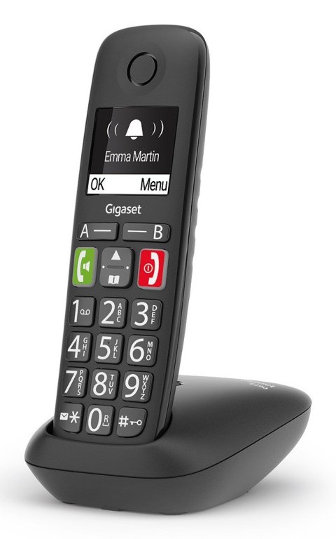Telefon bezprzewodowy Gigaset E290 z identyfikatorem dzwoniącego