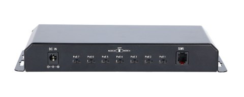 Extralink Switch PoE KRATOS 7x Gigabit PoE, 1x Uplink RJ45, Zasilacz 24V 2.5A, Moc 60W