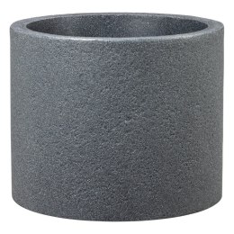 FLOWERPOT PLAS 130/50 SCHWARZ-GRANIT D50