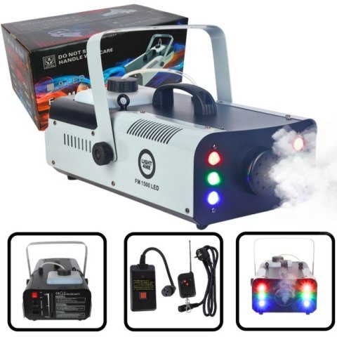 LIGHT4ME FM 1500 LED generator wytwornica dymu mgł