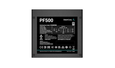 DeepCool PF500 moduł zasilaczy 500 W 20+4 pin ATX ATX Czarny