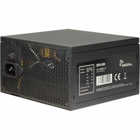Zasilacz Inter-Tech ArgusNT BPS-500 - 500 W - 100 - 240 V - 47 - 63 Hz - 7/3,5 A - 100 W - 420 W