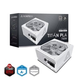 Zasilacz Montech Titan PLA 750W - 80 PLUS & Cybenetics Platinum, modularny, PCIe 5.1 - 750 Watt
