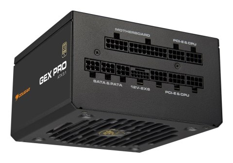 COUGAR Zasilacz GEX PRO 750W ATX3.1 / 80 Plus Złoty / Modułowy