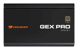 COUGAR Zasilacz GEX PRO 850W ATX3.1 / 80 Plus Gold / Modułowy