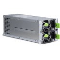 Inter-Tech Aspower R2A-DV0550-N moduł zasilaczy 550 W 20+4 pin ATX Stal nierdzewna