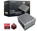 Montech CENTURY II moduł zasilaczy 850 W 20+4 pin ATX ATX Srebrny, Czarny