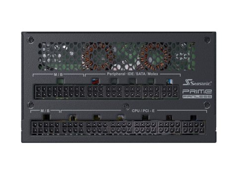 Seasonic PRIME Fanless TX moduł zasilaczy 700 W 20+4 pin ATX ATX Czarny