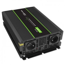 Adapter zasilający/inwentor Qoltec Monolith 4000 W czarny