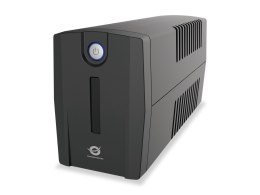 CONCEPTRONIC UPS 650VA/360W/2xSchuko/HID USB/RJ45in/Out bk