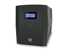 Conceptronic ZEUS 1200VA 720W UPS - IEC + schuko socket - Line-Interactive - 1200 VA - 720 W - 220 V - 240 V - 220 V