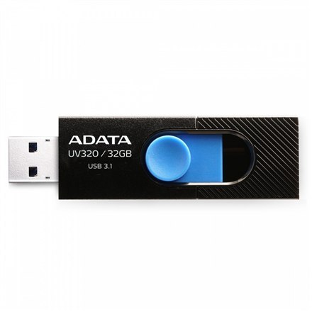 ADATA ADATA | UV320 | 32 GB | USB 3.1 | Czarny/Niebieski