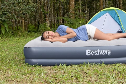 Bestway 6716T dmuchany materac Podwójny materac Niebieski, Szary