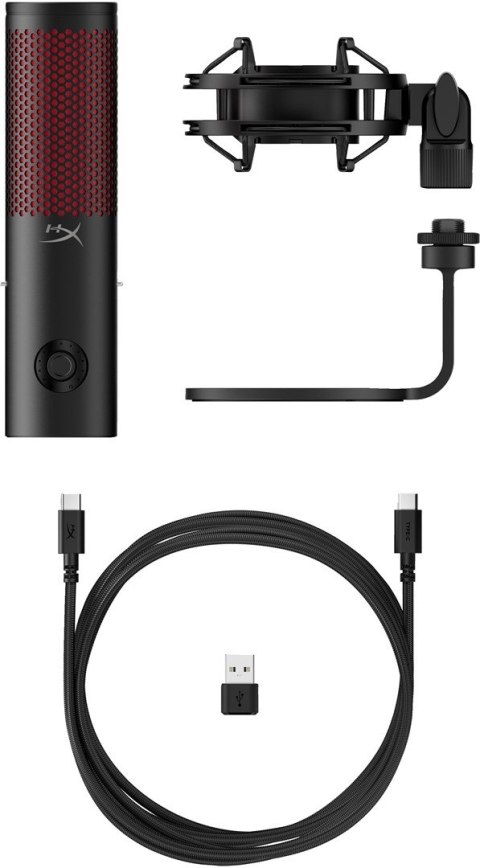 HyperX QuadCast 2 - mikrofon USB (czarny)