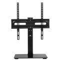 MACLEAN UNIWERSALNY STOJAK DO TV NA SZAFKĘ, , PODSTAWKA, MAX. 35 KG, OBRÓT 20 STOPNI, DLA TV 32-55" MC-132