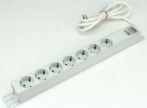 Rittal DK7240.210 Biały 7 x gniazdo sieciowe 250 V 2 m