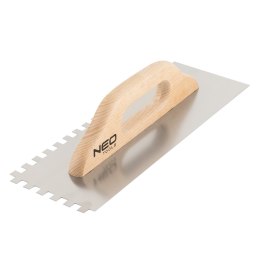 Paca z zębami, 480 x 128 mm, ząb 8 x 8 x 8 mm, uchwyt drewniany