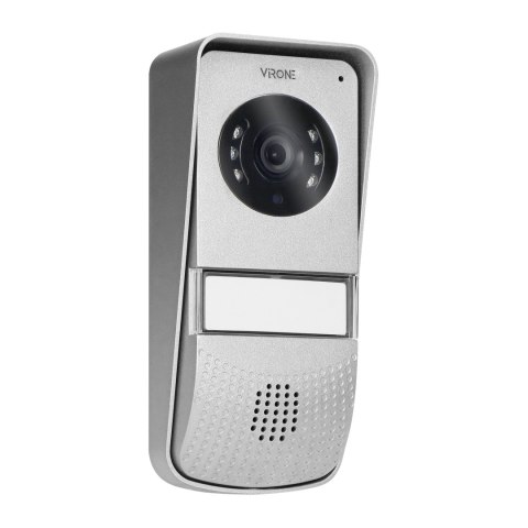 Zestaw wideodomofonowy bezsłuchawkowy, kolor, 4,3" LCD, z czytnikiem breloków zbliżeniowych, czarny, ENIF RFID