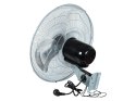 44-659# Wentylator ścienny 50cm 220w srebrny cyrkulator