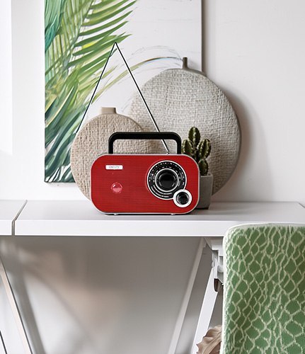 CR 1140 red Radio