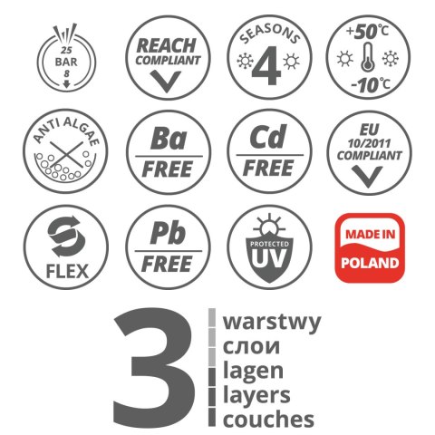 Wąż ogrodowy Vartco Light Plus 3/4" 20m