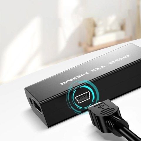 Adapter ps2 do hdmi konwerter przejściówka audio - e387