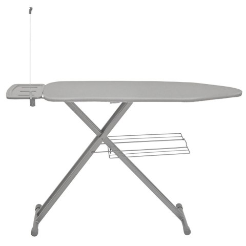 Large ironing board, heat reflect, adjustable stable shelf, 122x38cm