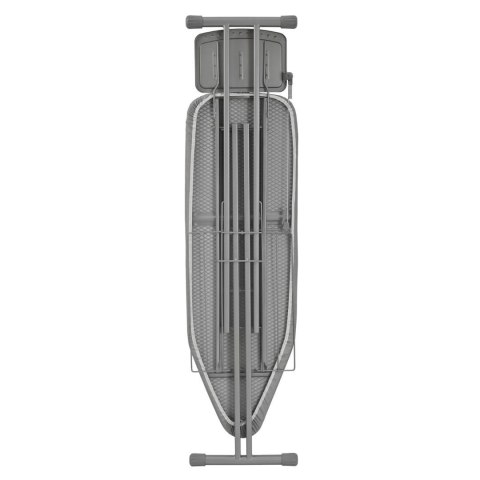 Large ironing board, heat reflect, adjustable stable shelf, 122x38cm