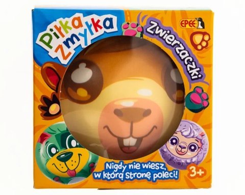 Piłka zmyłka zwierzaki display 12 sztuk