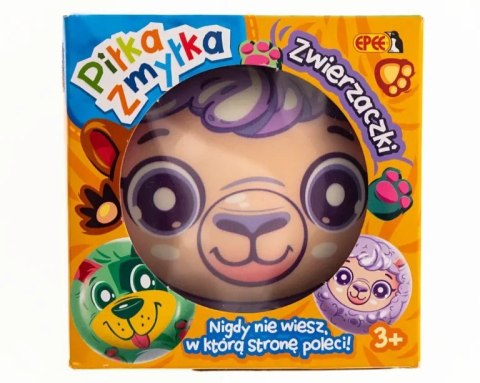 Piłka zmyłka zwierzaki display 12 sztuk