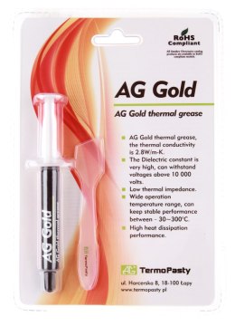 CHE1590 Pasta termoprzewodząca Gold 3g AG TERMOPASTY