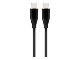 Cablexpert Cablexpert Premium Silicon Type-C Power Delivery (PD) Charging and Data Cable, 1.5 m | CC-USB2S-CMCM-1.5M-BK
