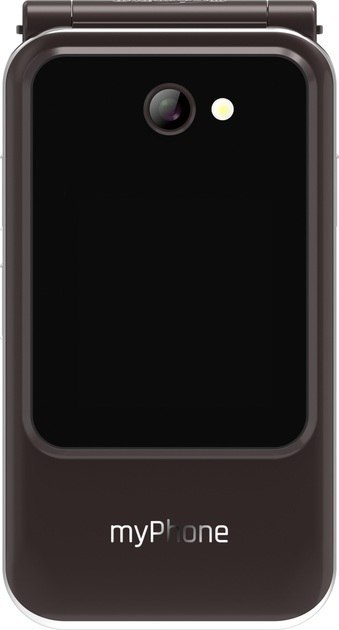 MyPhone MyPhone Harmony LTE Praline Collection | Brown | 2.8+1.44 " | IPS | 48 MB | 128 MB | Single SIM | MicroSD | 3G | Bluetooth | 5.1