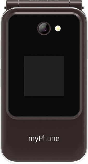 MyPhone MyPhone Harmony LTE Praline Collection | Brown | 2.8+1.44 " | IPS | 48 MB | 128 MB | Single SIM | MicroSD | 3G | Bluetooth | 5.1
