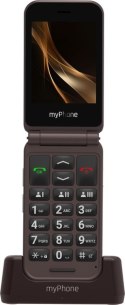 MyPhone MyPhone Harmony LTE Praline Collection | Brown | 2.8+1.44 " | IPS | 48 MB | 128 MB | Single SIM | MicroSD | 3G | Bluetooth | 5.1