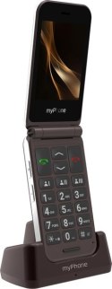 MyPhone MyPhone Harmony LTE Praline Collection | Brown | 2.8+1.44 " | IPS | 48 MB | 128 MB | Single SIM | MicroSD | 3G | Bluetooth | 5.1