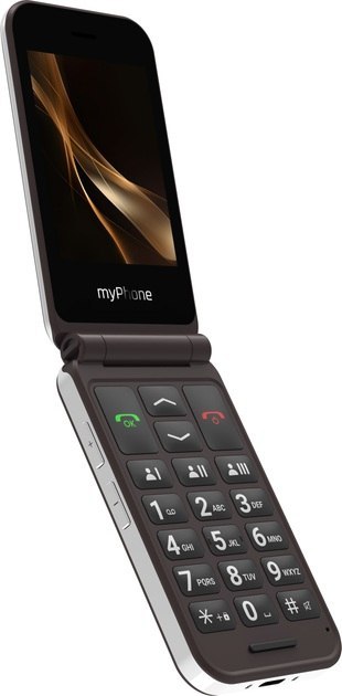 MyPhone MyPhone Harmony LTE Praline Collection | Brown | 2.8+1.44 " | IPS | 48 MB | 128 MB | Single SIM | MicroSD | 3G | Bluetooth | 5.1