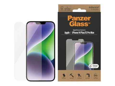 PanzerGlass PanzerGlass | Ochraniacz ekranu | Apple | iPhone 14 Plus/13 Pro Max | Szkło | Przezroczyste | Klasyczne dopasowanie