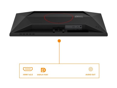 AOC AOC 25G42E | 25 " | IPS | FHD | 16:9 | 180 Hz | 1 ms | 1920 x 1080 pixels | 300 cd/m² | HDMI ports quantity 1 | Black