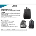 Asus Asus | Pasuje do rozmiaru 16 " | NEREUS | Plecak | Czarny